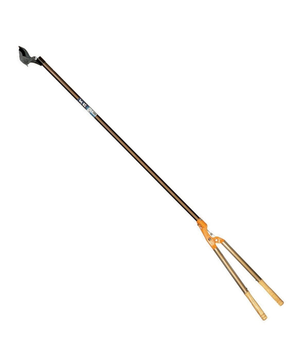 Long reach pole pruning loppers