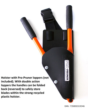 lopper holster, pruning loppers, forestry pruning loppers, tree pruning loppers