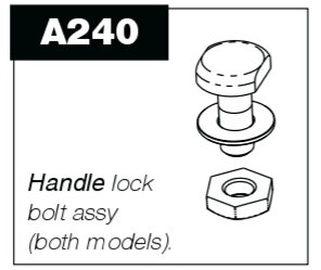 loppers handle lock bolt Pro-Pruner P50 P100