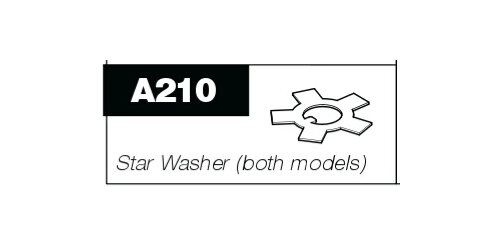 Loppers star washer P50 P100