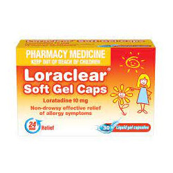 LORACLEAR 10mg Soft Gel Caps 30s