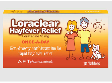 Loraclear Hayfever Tablets 10mg - 10