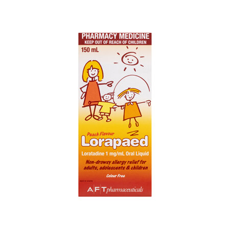 Lorapaed® Liquid Peach Flavour 150mL