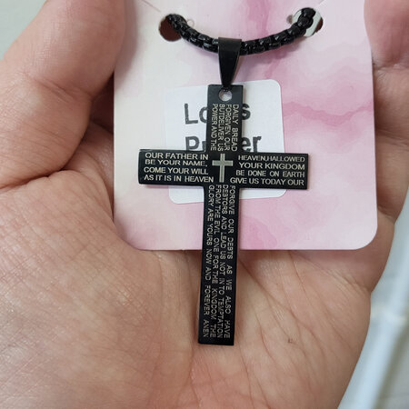 Lord's prayer necklace
