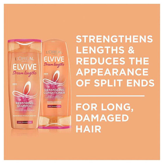 L'Oreal Elvive Dream Lengths Shampoo 325ml hair