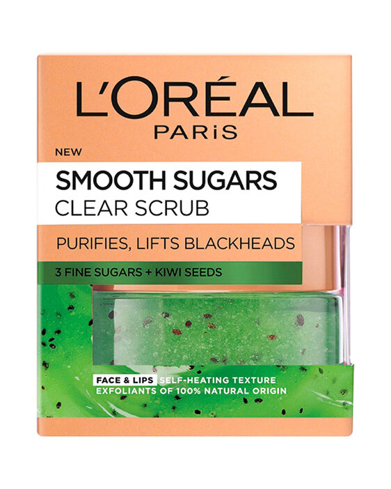 L'Oreal Paris Smooth Sugars Clear Scrub