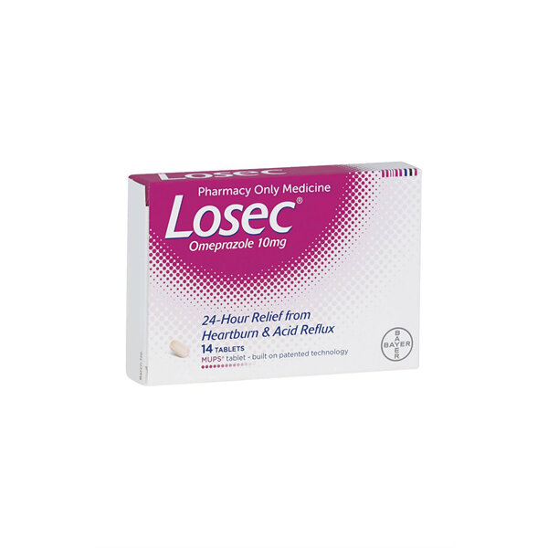 LOSEC 10mg 14 tablets