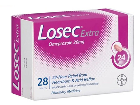 LOSEC Extra Tabs 20mg 28s