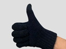 lothlorian-touchscreen-gloves-possum-merino-black-thumbsup