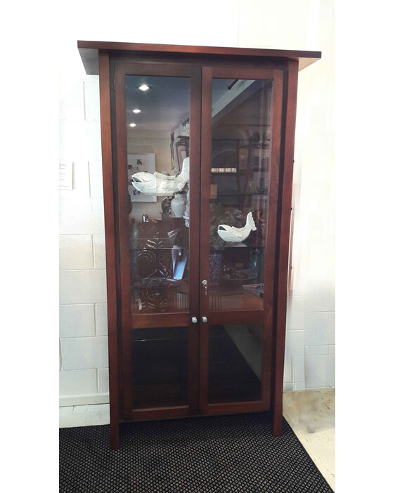 Lotus Display Cabinet  Solidwood Designed Made to order New Zealand