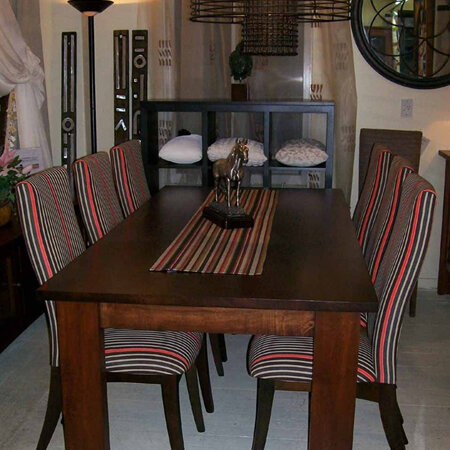 Lotus Table & Santos Chair