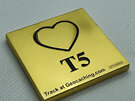 Love T5 Geocoin - Rock Edition