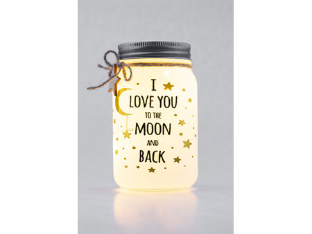 Love You to the Moon and Back Jar