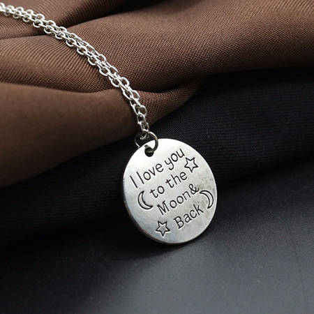 LOVE YOU TO THE MOON & BACK NECKLACE
