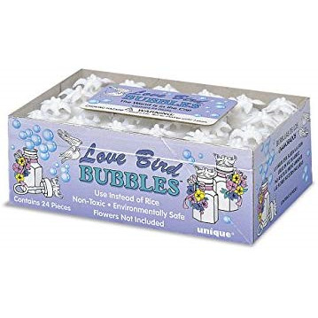Lovebird bubbles - 24 pack