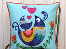 Lovebirds Cushion Patterns
