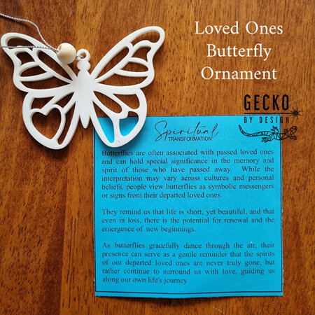 Loved Ones Butterfly Ornament