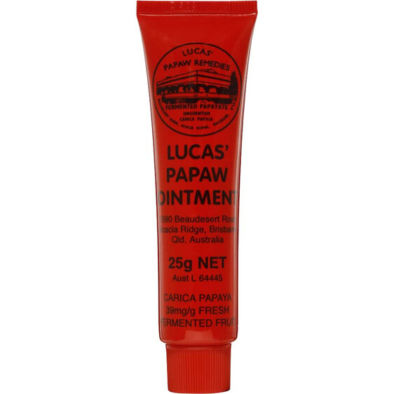 lucas pawpaw ointment 25g eczema wound care abrasion burn insect bite