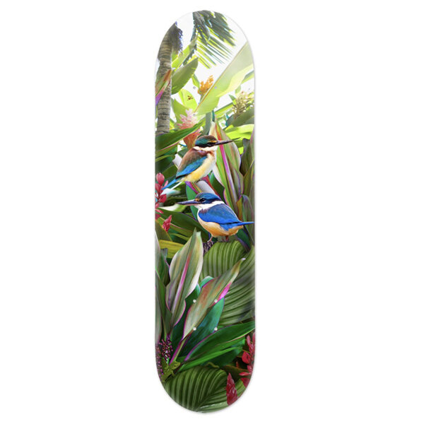 Lucy G Harmony, Kingfisher Skateboard Deck Art