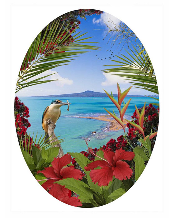 Lucy Gauntlett Kingfisher Reef Card
