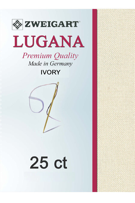 Lugana 25ct Ivory (width of fabric)