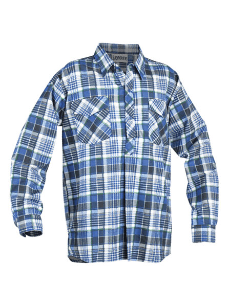 Lumber Jack Shirt - Half Button Front