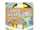 Lunch Wrap Set of 2 - Pop Art Banana school lunchbox sandwich eco