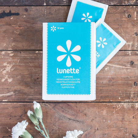 Lunette Cup Wipes