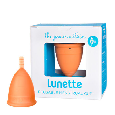 Lunette Menstrual Cup Coral