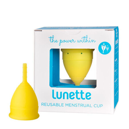 Lunette Menstrual Cup Yellow