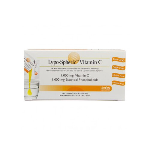 Lypo-Spheric Vitamin C 1000mg - 30 lypospheric vitamin C 1000mg sachets