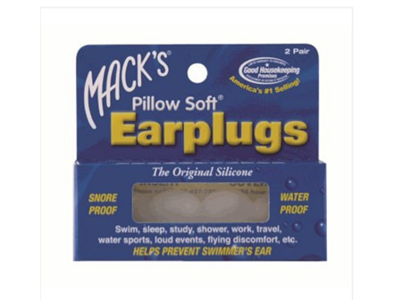MACKS Silicone Ear Plugs 2pk