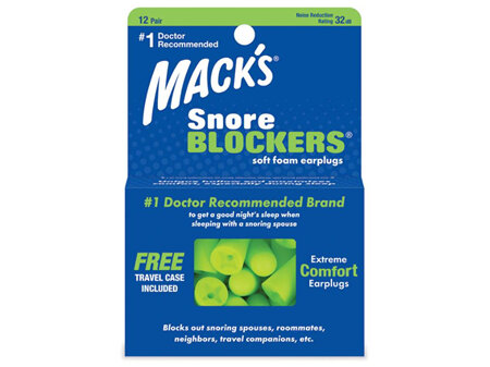MACK'S Snore Blockers Soft Foam Ear Plugs