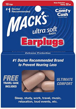 Mack's Ultra Soft Foam Earplugs 10 Pairs