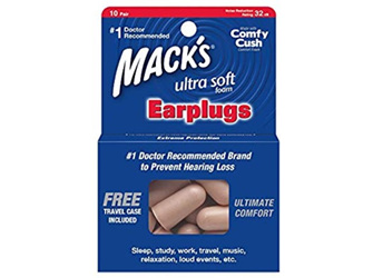 MACKS Ultrasafe Sound Foam Earplugs