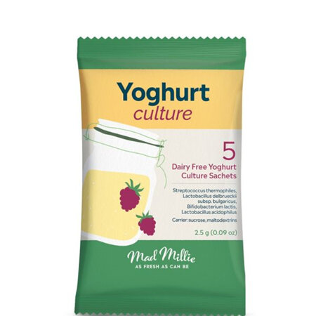 Mad Millie Vegan Yoghurt Culture (5 sachets)