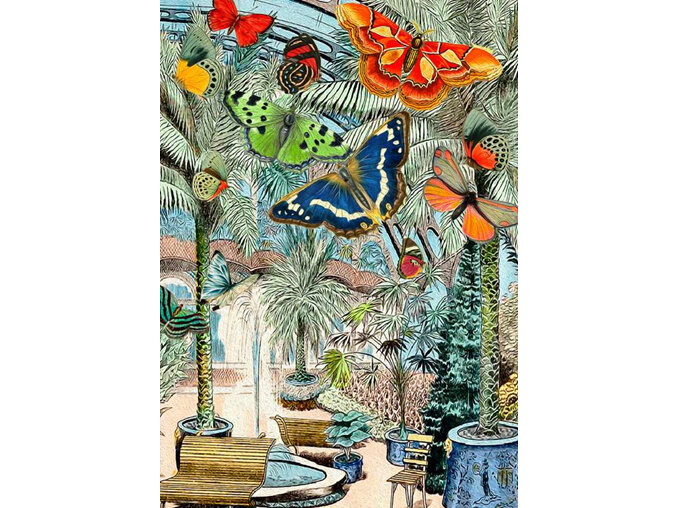 Madame Treacle The Butterfly House Card