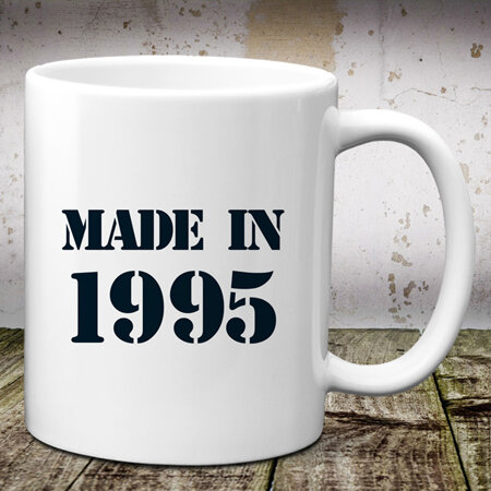 Made in Birth Year Mug