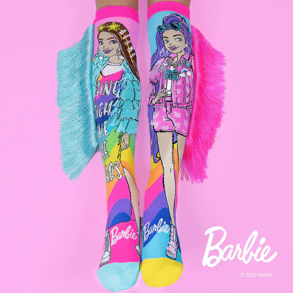 MADMIA Barbie Extra Fashionista Socks Toddlers Age 3-5