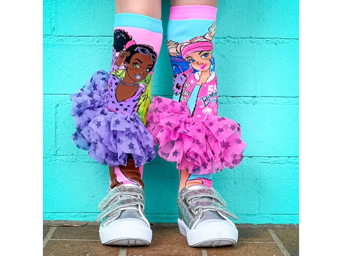 MADMIA Barbie Extra Vibes Socks Toddler Age 3-5