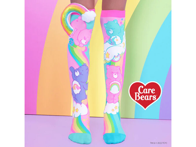MADMIA Care Bears Rainbow Socks Toddler Age 3-5