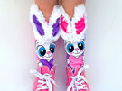MADMIA Funny Bunny Socks Toddlers Ages 3-5