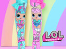 MADMIA L.O.L Surprise Bonbon & Dawn Socks Toddlers Age 3-5