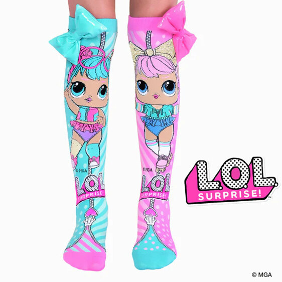 MADMIA L.O.L Surprise Bonbon & Dawn Socks Toddlers Age 3-5