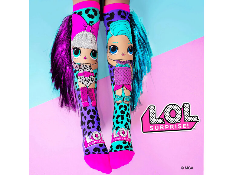 MADMIA L.O.L Surprise Disco Socks Toddler Age 3-5