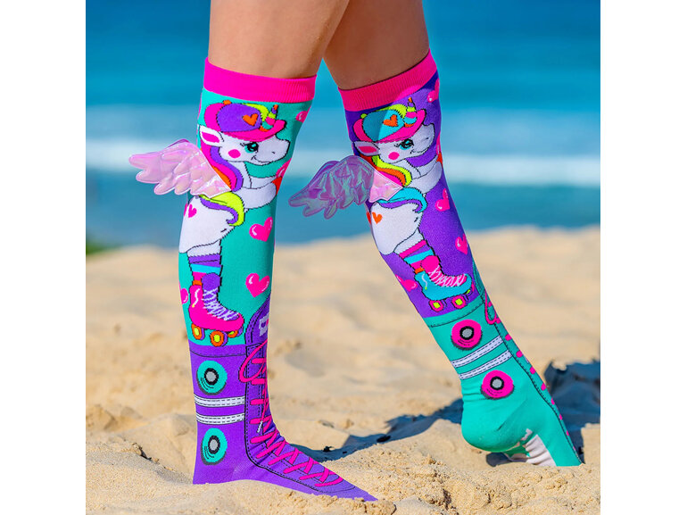 MADMIA Skatercorn Socks with Wings Kids & Adults Age 6-99