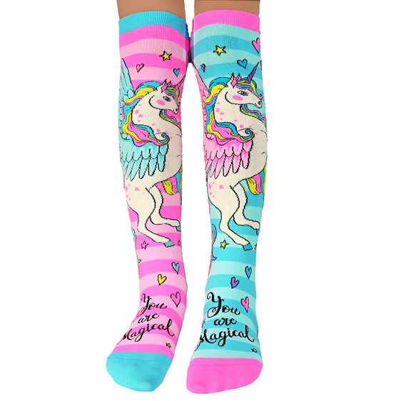 MADMIA Sparkly Unicorn Socks Toddler Age 3-5