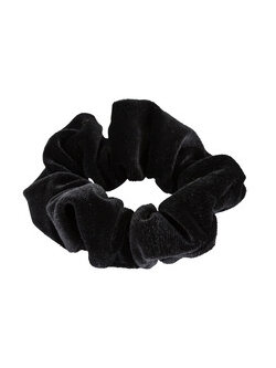 Mae 40-2914 Twirl Tie Scrunchie Velvet/Black