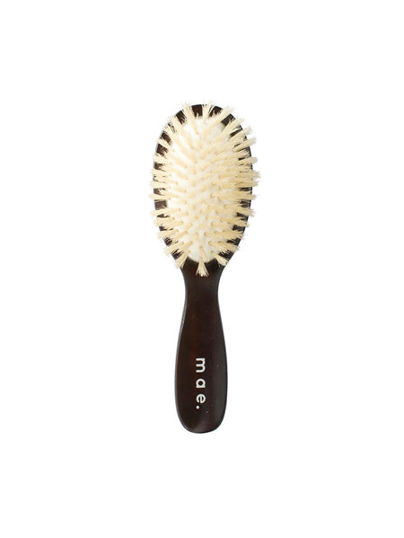 Mae 40-4601 Natural Bristle Oval Pad Brush/Small