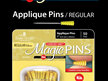 Magic Pins Applique Regular 50 PC